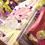 Vestuvinio stalo dekoravimas